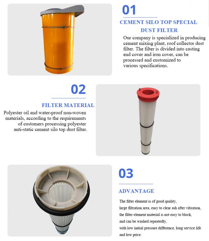 High Efficiency Dust Collector HEPA Truck Air Filters 1KG