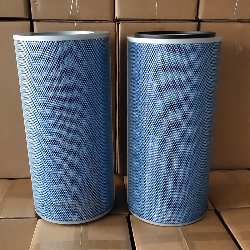 Flame Retardant 2u Dust Collector Paper Filter Cartridge For Air Dust